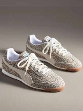 Puma Exclusive Arizona Leopard Print Sneakers Size 6